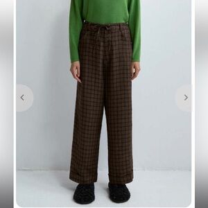Cordera checkered trouser